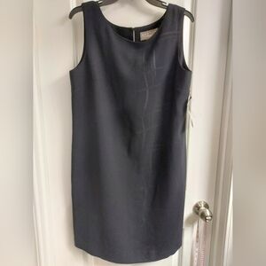 Norton McNaughton Sheath Mini Dress Scoop Neck